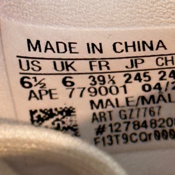 Adidas Stan Smith End Plastic Waste Sneakers M 6.5 - Picture 6 of 11